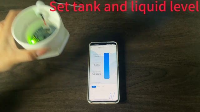 EPTTECH Smart TLC2206 WIFI Tank Level Monitor APP Water Sensor смотреть онлайн