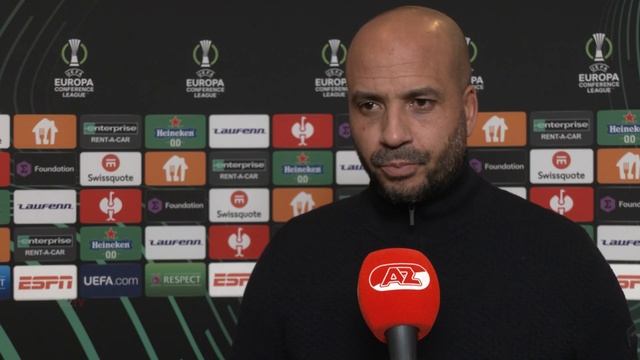 Jansen: 'Dat verdient een enorm compliment' | AZ - Randers FC смотреть онлайн