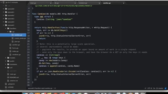 Building Full Stack Web Applications in Go (Episode 5) смотреть онлайн