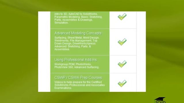 SolidWork 2011 3D - Course Introduction смотреть онлайн