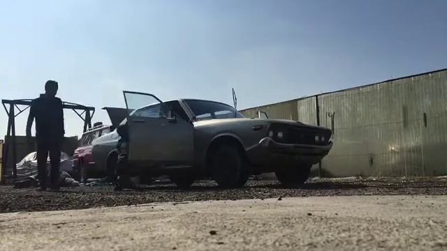 Datsun 160j 710 1977, make it ready for garage смотреть онлайн
