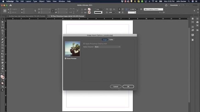 InDesign Quick Tip – Place Photoshop Image смотреть онлайн