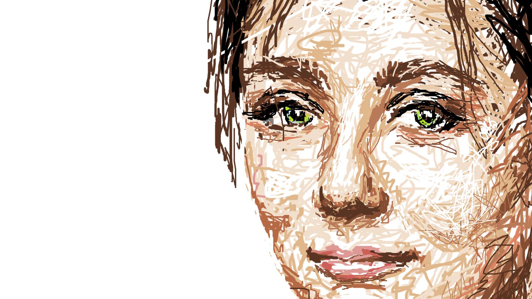 РИСУЮ ПОРТРЕТ В Paint