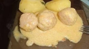 Картофель с фрикадельками. Маринкины творинки. Всем МИРА и Добра!