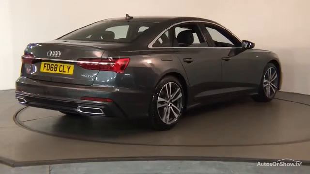 FD68CLY Audi A6 S line 40 TDI 204 PS S tronic смотреть онлайн