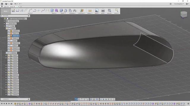 Fusion 360 Reverse engineering from scan data example смотреть онлайн