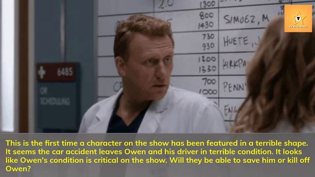 Is Kevin McKidd Leaving Grey's Anatomy? What Happened to Owen Hunt? смотреть онлайн
