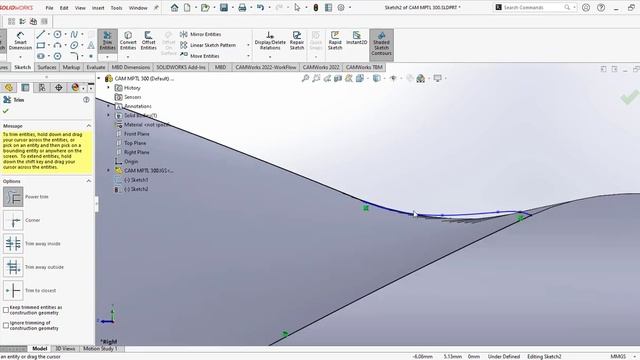 How to prepare 4 axis program in CAMWorks #3+2axis #4axis смотреть онлайн