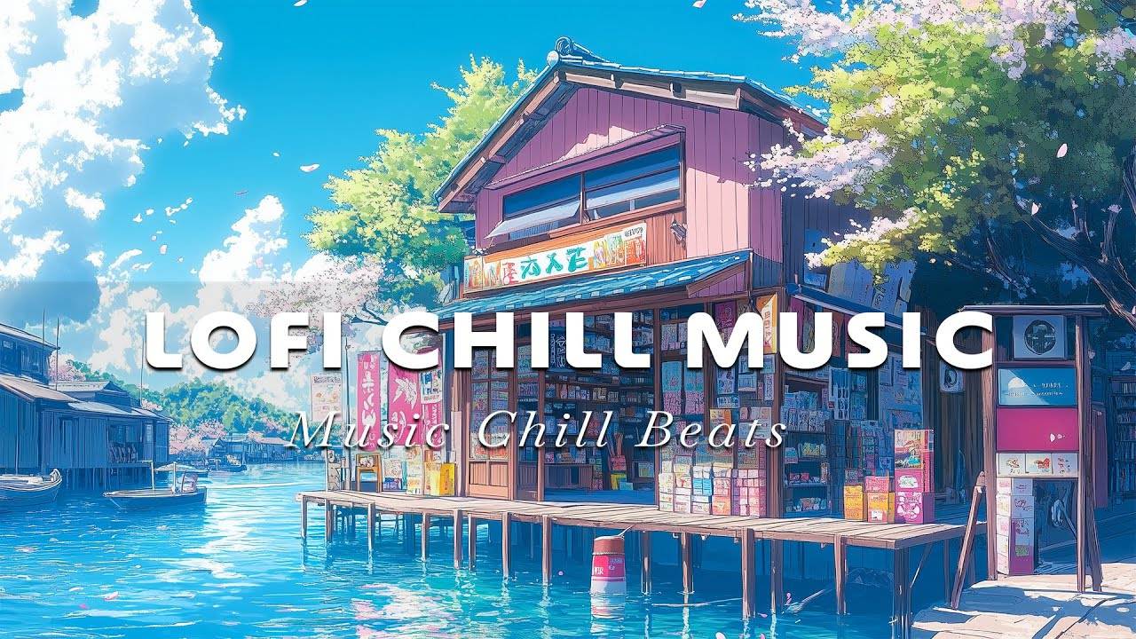 Relaxing Lofi On A Japanese Shore 🌊 Calm Ocean Breeze & Soft Beats, Dreamy Beachside Lofi