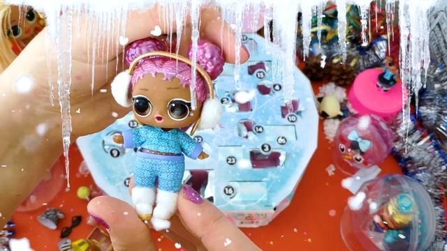 Unboxing L.O.L SURPRISE! #OOTD Winter Disco advent calendar смотреть онлайн