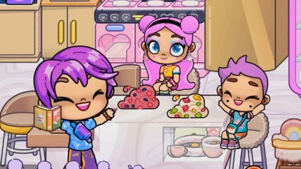 😯 СЮРПРИЗ НА ДЕНЬ РОЖДЕНИЕ ЛИНЫ 🎈🎂 AVATAR WORLD ИСТОРИЯ 💕 РУТИНА СЕМЬИ 👨👩👧👦 ОБНОВЛЕНИЕ СЕРИАЛ