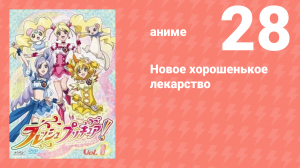 Новое хорошенькое лекарство 28 серия (аниме-сериал, 2009)