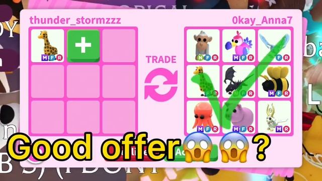 OMGGG!😊😊NO WAYYY! BIG OVERPAY?!🤩🥳They Offered A Neon Shadow Dragon, Neon Albino Monkey, + MORE🙈 смотреть онлайн
