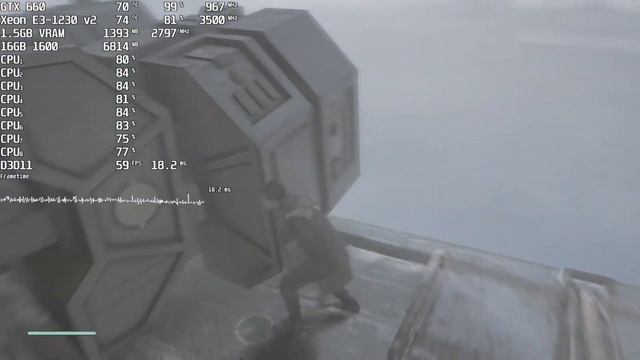 Star Wars Jedi: Fallen Order - Xeon E3-1230 v2 - GTX 660 - 16GB RAM смотреть онлайн