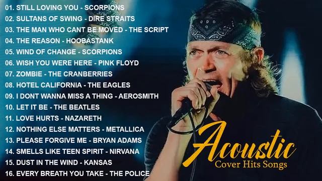 The Beatles, Led Zeppelin, CCR, Lynyrd Skynyrd, The Eagles - Acoustic Classic Rock 70s 80s 90s