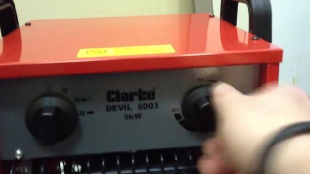 Devil 6003 Industrial 3KW Electric Fan Heater смотреть онлайн