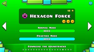 Geometry Dash - Hexagon Force (Все Монеты)
