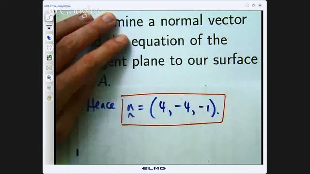 Normal vector + tangent plane смотреть онлайн