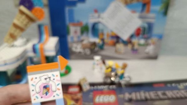 Магазин мороженого Lego City 60363 обзор