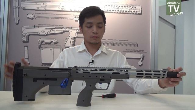 Silverback Airsoft at IWA 2019: HTI, SRS-A1 Lightweight and MDR смотреть онлайн