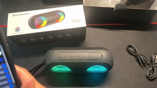 Unboxing Notabrick Bluetooth 30W Stereo Sound IPX7 смотреть онлайн