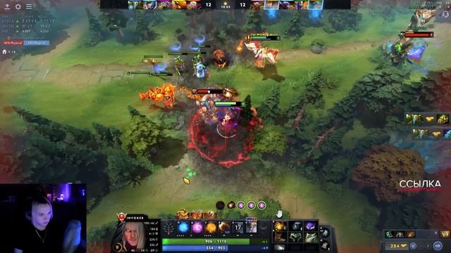 ИНБОССИК жестко СГОРЕЛ на тиммейта, НО КАМБЕКНУЛ сложную игру! 🔥INBOSSIK DOTA STREAM смотреть онлайн