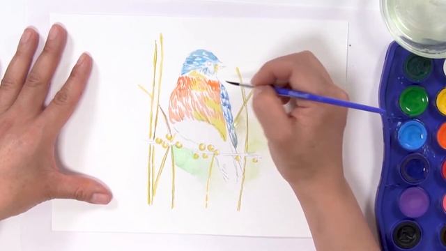 Tehnica picturii in acuarela смотреть онлайн