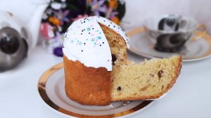 Пасхальный кулич Царский - рецепт вкусного кулича на сливках к светлому празднику Пасхи!