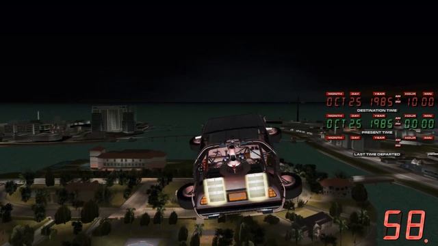 GTA BTTF Mod 0.2g Angled Re-entry смотреть онлайн