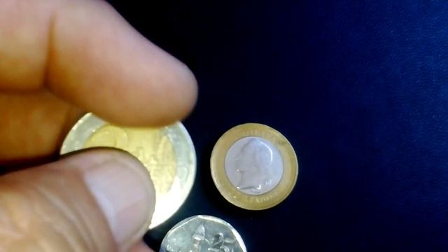 Moedas Escassa 2 Euro 2002, 25 Centavos Cuba 2000 e 1 Bolívar Venezuela 2012 смотреть онлайн