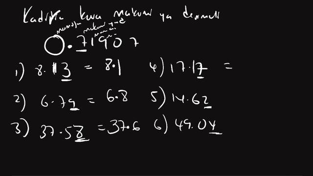 15.1 Kadiria Desimali (Round off Decimals) смотреть онлайн