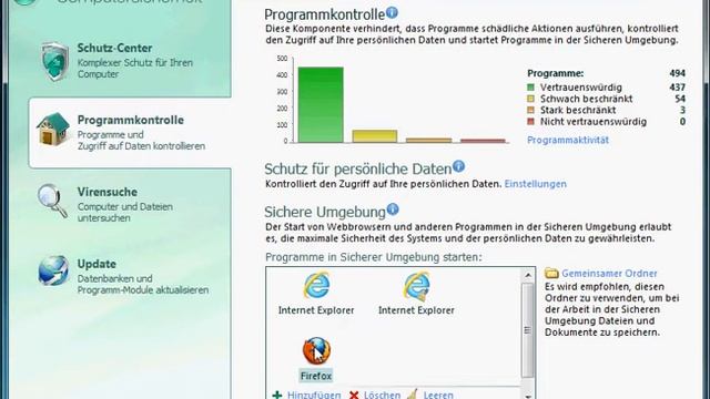 Sichere Umgebung in Kaspersky Pure смотреть онлайн