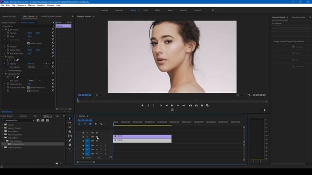 Clear Glowing Skin Effect - Adobe Premiere Pro Tutorial смотреть онлайн