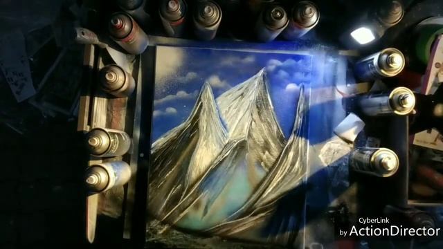 Warcraft Lich King SPRAY PAINT ART. RBSprayart