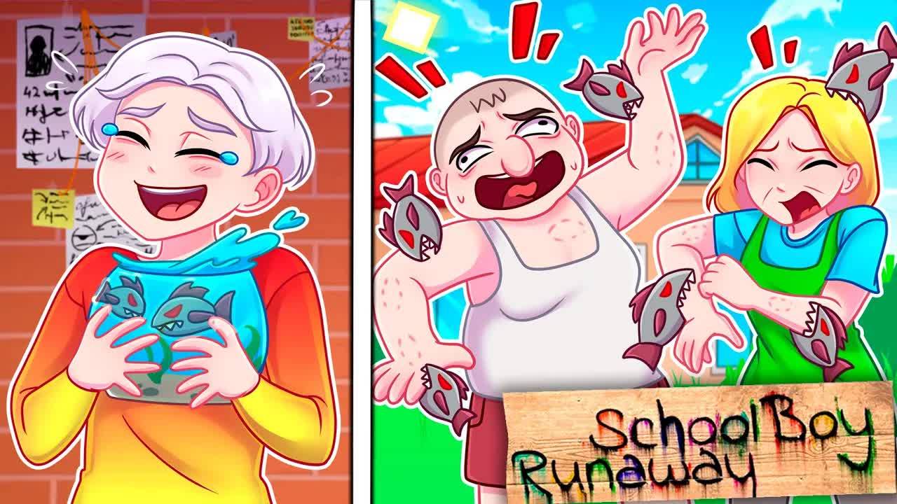 😨 Я Прожил 100 Дней и Затроллил ЗЛЫХ РОДИТЕЛЕЙ Сломанным Модом в Майнкрафт в SCHOOLBOY RUNAW смотреть онлайн