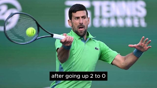 Novak Djokovic's Unexpected Defeat: A Shocking Loss to the 123rd Ranked ATP Player смотреть онлайн
