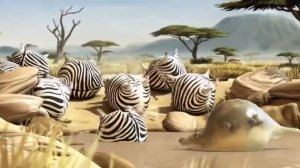 Смешные круглые животные анимационный короткометражный  мультфильм