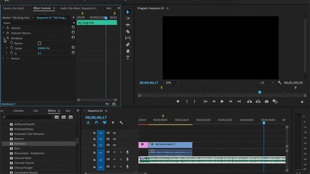 How to use Audio Effects in Adobe Premiere Pro CC смотреть онлайн