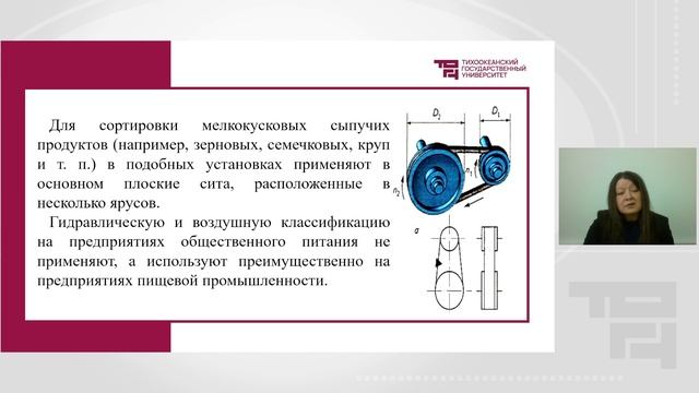 Сортировочно-калибровочное оборудование | Лектор - Любимова Ольга Ивановна