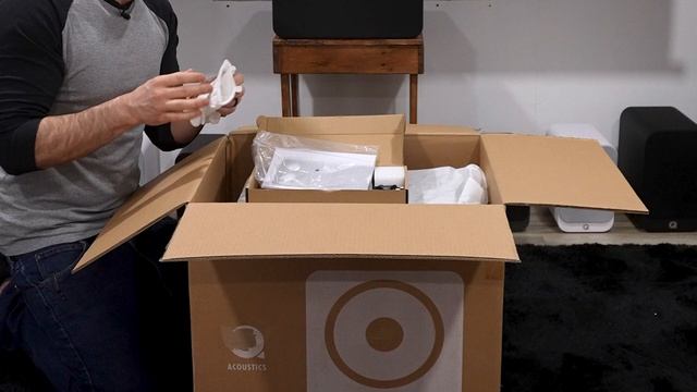 Q Acoustics Center and sub - 3090ci & B12 Sub unboxings and overview смотреть онлайн