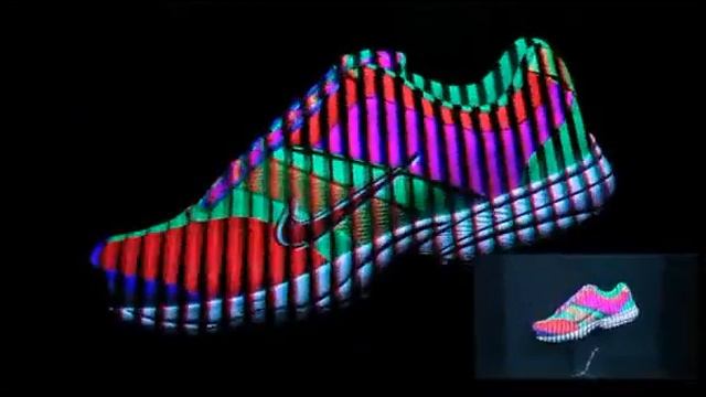 Nike Shoe Video Mapping смотреть онлайн