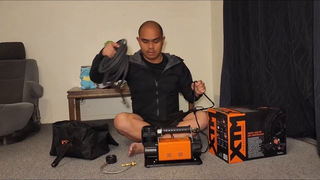 XTM air compressor and tyre deflator смотреть онлайн