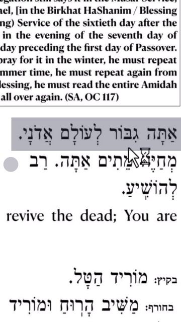 Shabbat Amidah - Blessing 2 - Gevurot (Divine Might) смотреть онлайн