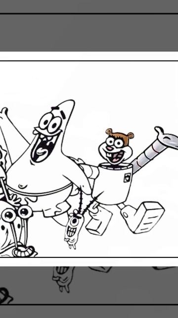 COLORINDO BOB ESPONJA E SUA TURMA смотреть онлайн