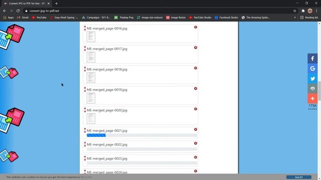 How To Convert JPG Files To PDF Without Any Software In One Click || How to Manual || 36 JPGs To PD смотреть онлайн
