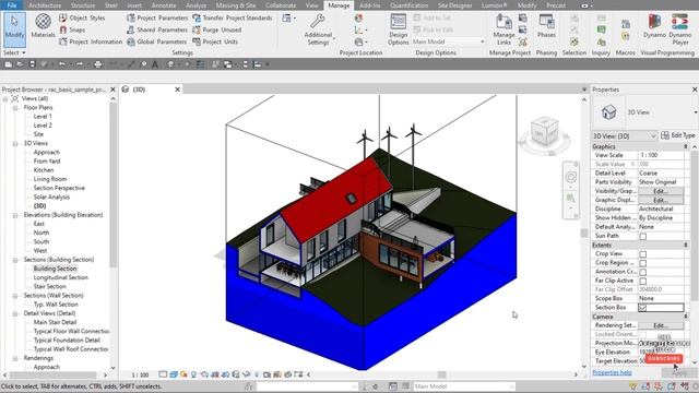 Revit 2025 Tutorial | How to make SECTION BOX for 3D View in Revit смотреть онлайн