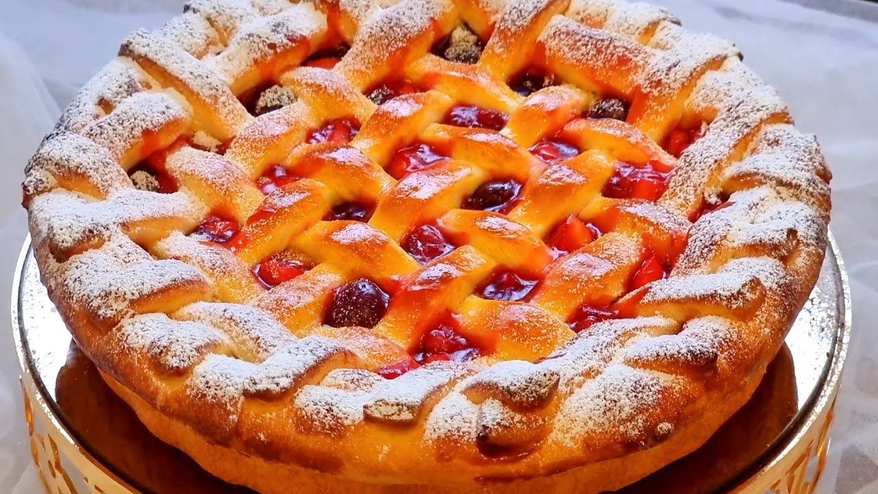 ПУХОВОЕ ТЕСТО И МНОГО НАЧИНКИ! ШИКАРНЫЙ РЕЦЕПТ! НАУЧИЛА ВСЕХ ПОДРУГ ГОТОВИТЬ ТАКУЮ ВКУСНЯТИНУ К ЧАЮ! смотреть онлайн