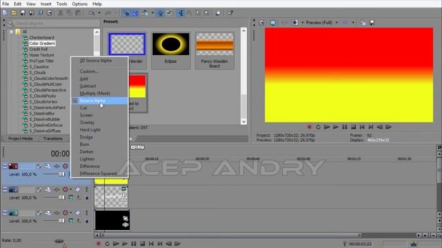 HOW TO MAKE GRADIENT TEXT IN SONY VEGAS смотреть онлайн