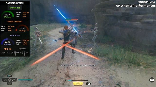 2GB Vram GTX 960 | Star Wars Jedi: Survivor смотреть онлайн