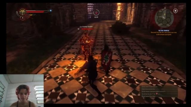 Lienzos Juega The Witcher 2: Papi Geralt En Debut. смотреть онлайн